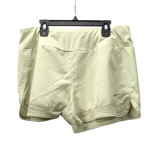 Nike L Mint Green Athletic Shorts With Mesh Detail